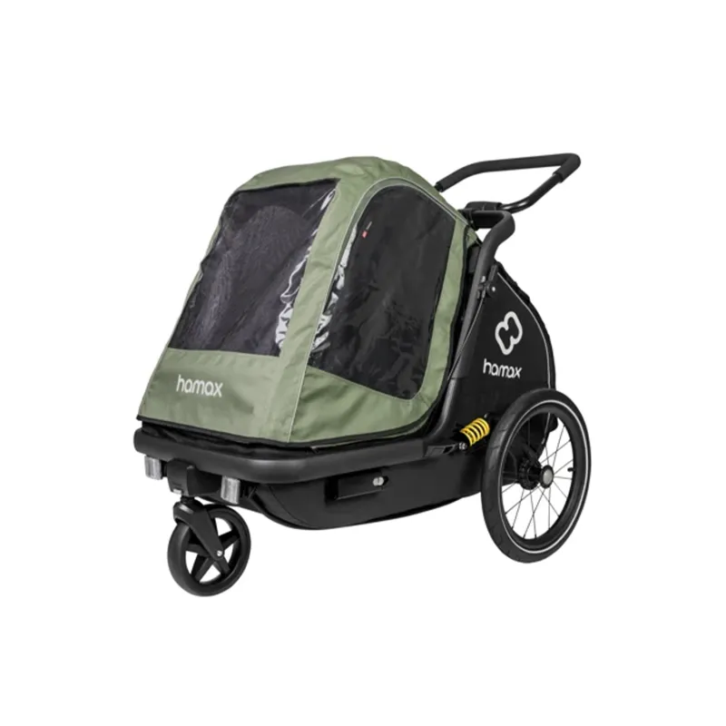 Housse de pluie siege velo enfant Pluto M - Protection intemperies - HAMAX