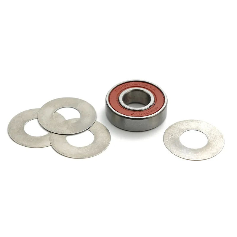 Cache-roulement inox 12x26mm lot de 4 - Protection anti-poussière durable - ENDURO BEARINGS