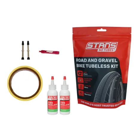 Kit conversion tubeless vélo route 21mm - Montage complet facile - STANS