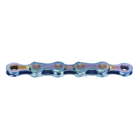 Chaîne vélo 11 vitesses cirée finition bleue - Résistance et fluidité durables - KMC