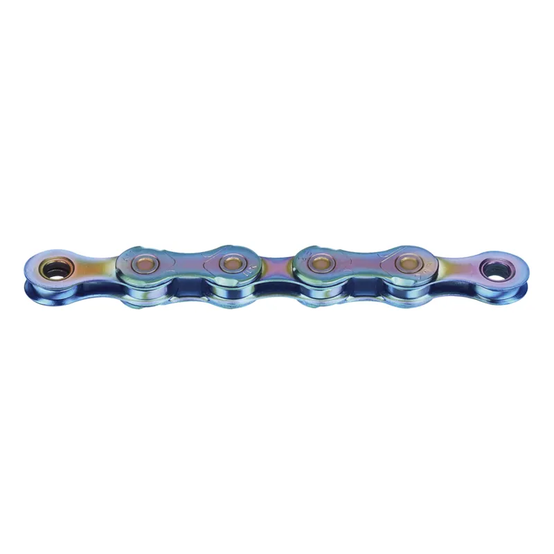 Chaîne vélo 11 vitesses cirée finition bleue - Résistance et fluidité durables - KMC