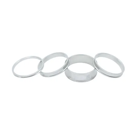 Kit entretoises potence velo brut - Reglage precis hauteur guidon - HXR COMPONENTS