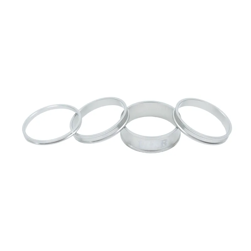 Kit entretoises potence velo brut - Reglage precis hauteur guidon - HXR COMPONENTS