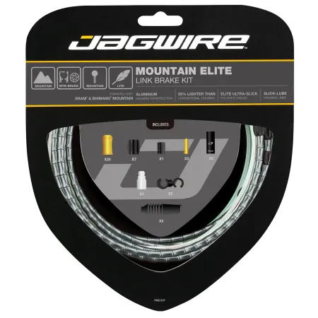 Kit de frein vélo VTT haut de gamme - Gaine articulée durable et précise - JAGWIRE