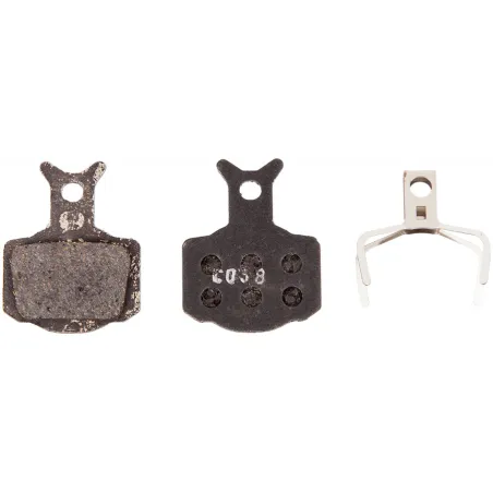 Plaquettes de frein vélo organiques - Freinage progressif modèle Cura - FORMULA