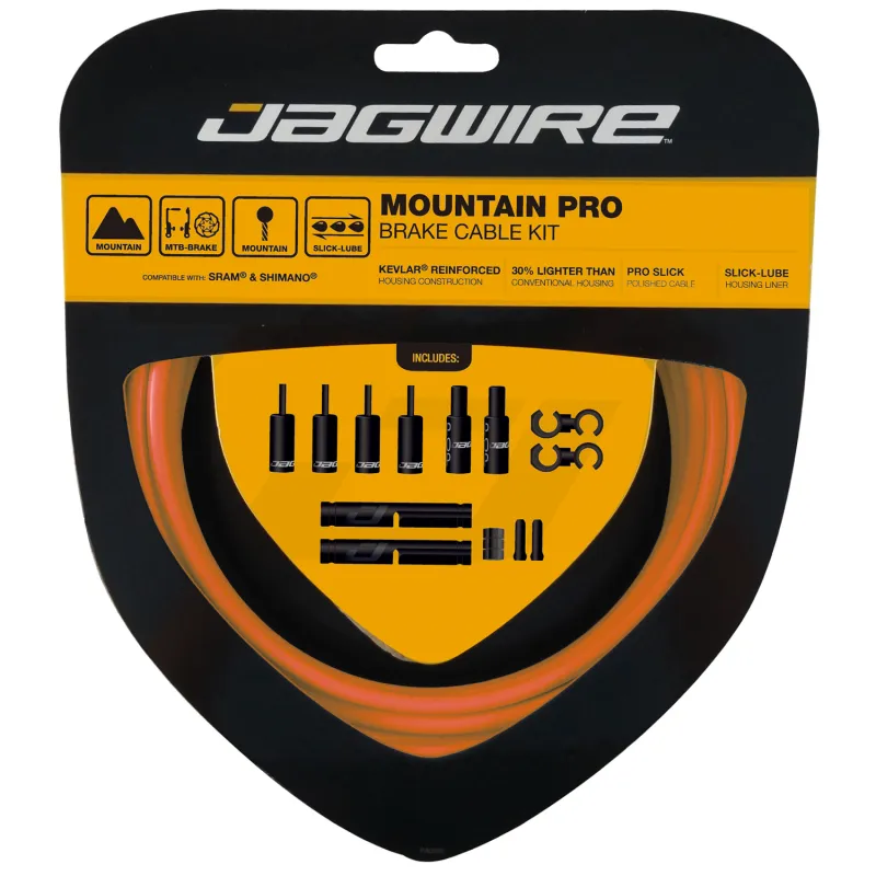 Kit de câbles de frein vélo VTT - Freinage précis et fiable - JAGWIRE