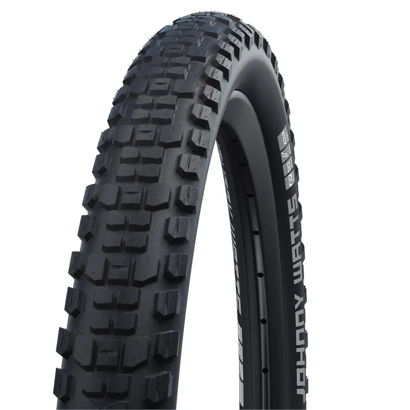 Pneu VTT filaire 27.5 pouces Johnny Watts Plus - Protection anti-crevaison et visibilité - SCHWALBE