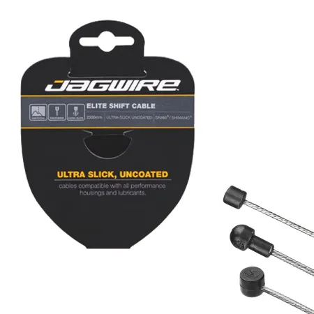 Câble de frein vélo VTT inox ultra glisse - Performance haut de gamme SRAM/Shimano - JAGWIRE