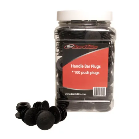 Bouchons de guidon vélo lot de 100 - Finition propre et securisee - LIZARD SKINS