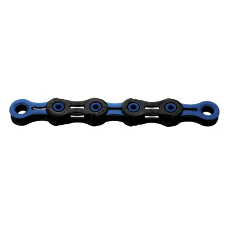 Chaine velo 11 vitesses ciree noir/bleu - Revetement DLC durable - KMC