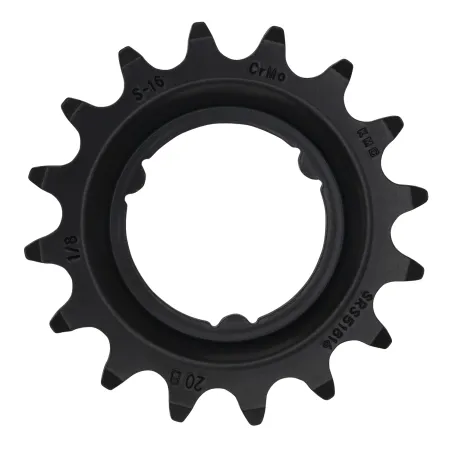 Pignon vélo large 16 dents - Compatible transmission Shimano - KMC