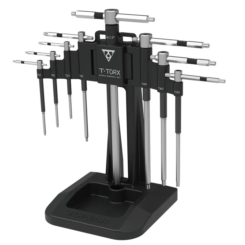 Set de clés Torx en T vélo - Serrage rapide multi-usages - TOPEAK