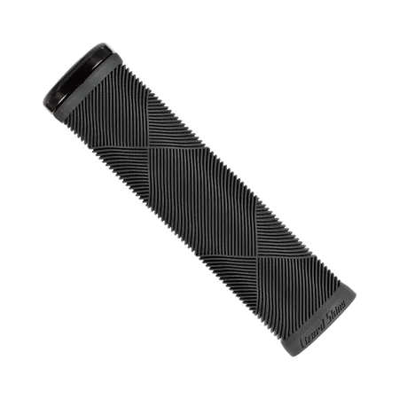Grip vélo route Strata noir - Fixation verrouillable et confort main - LIZARD SKINS