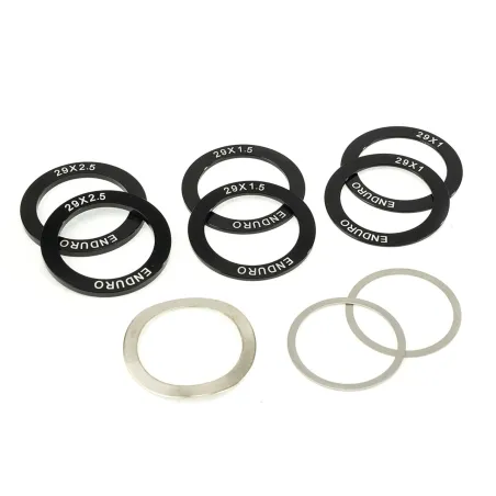 Kit d'entretoises pour boîtier DUB - Ajustement précis du montage - ENDURO BEARINGS