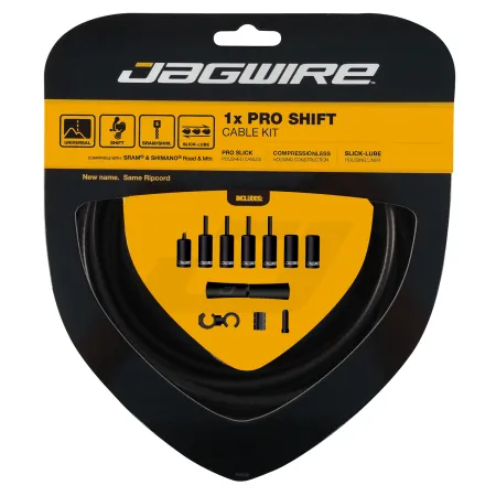 Kit de câble de dérailleur vélo mono-plateau - Passage de vitesses fluide - JAGWIRE