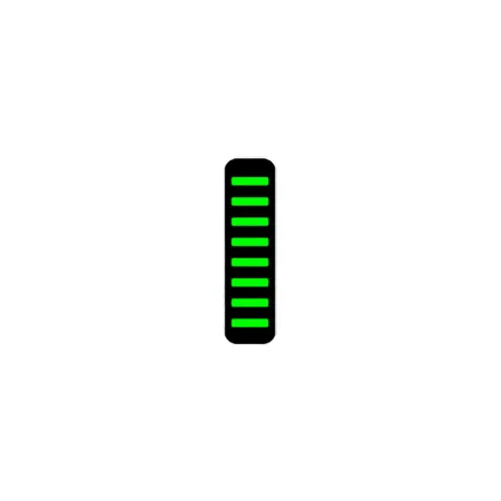Sticker collier protection cadre arrière vert fluo - RRP