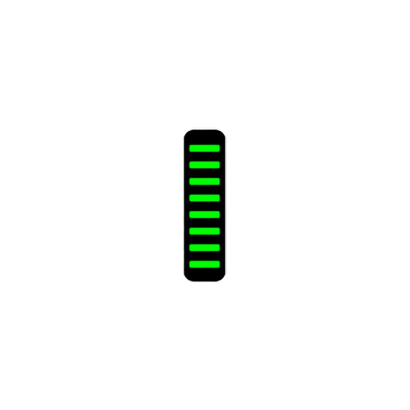 Sticker collier protection cadre arrière vert fluo - RRP