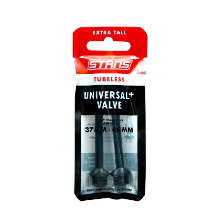 Valves tubeless universelles extra longues - Compatibilité jante haute - STANS