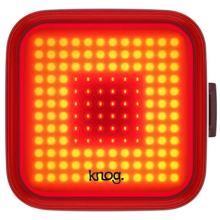 Feu arrière de vélo rechargeable USB - Visibilité renforcée en ville - KNOG
