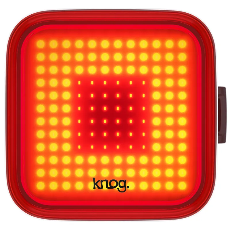 Feu arrière de vélo rechargeable USB - Visibilité renforcée en ville - KNOG