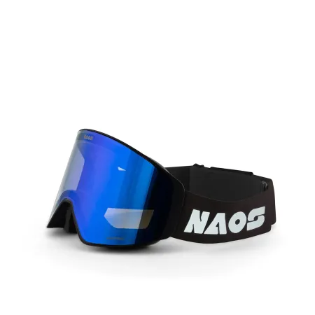 Masque neige Selva photochromique noir mat - Adaptation automatique luminosité - NAOS