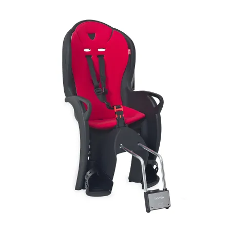 Siège vélo enfant Kiss - Sécurité et confort pour balade en famille - HAMAX