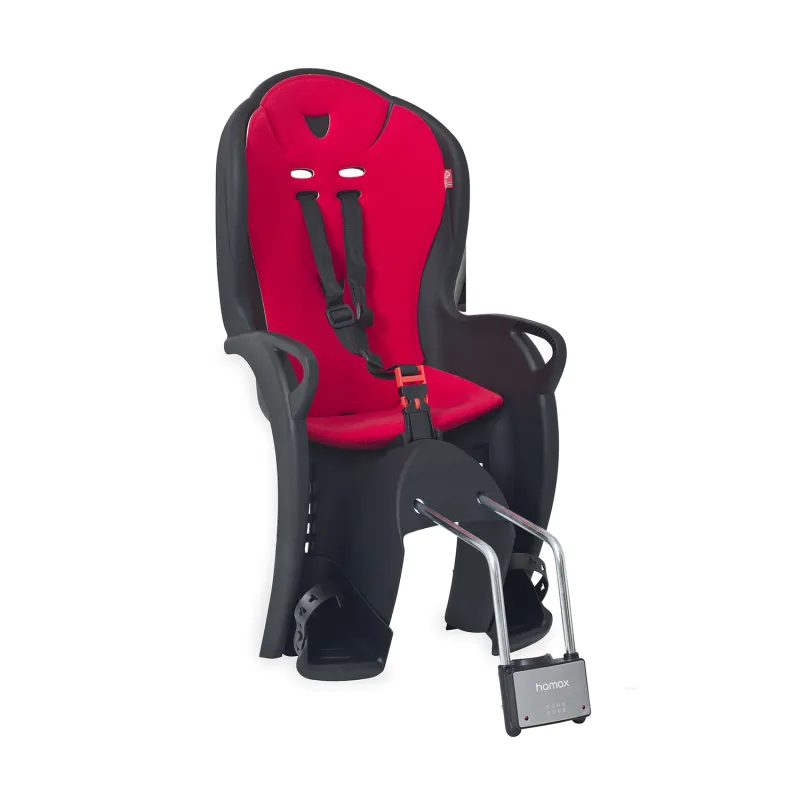 Siège vélo enfant Kiss - Sécurité et confort pour balade en famille - HAMAX
