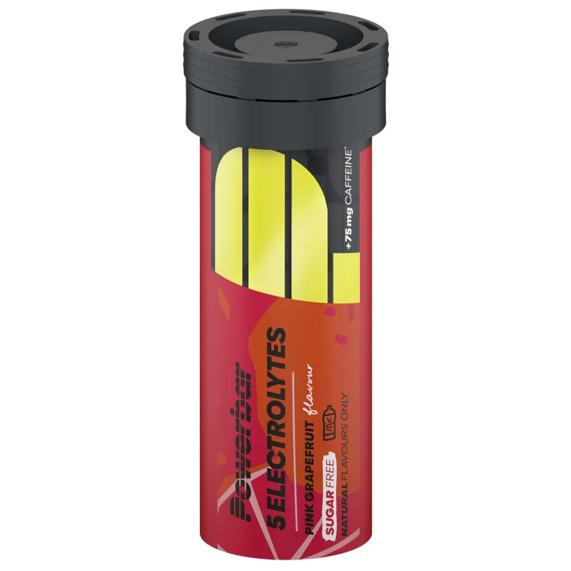 Comprimes electrolytes cyclisme pamplemousse cafeine - Hydratation et energie boite de 12 - POWERBAR