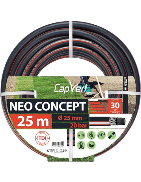 Tuyau d'arrosage neo concept 25 x 25 20 - Equipe Ton camping-car - 3600075086922