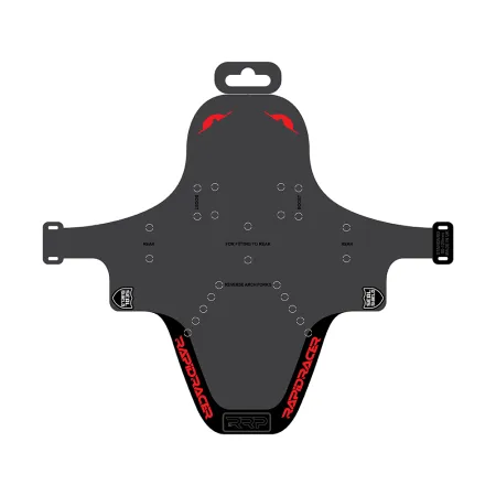 Protection de cadre vélo enduro rouge standard - Anti-eclats renforce VTT descente - RRP