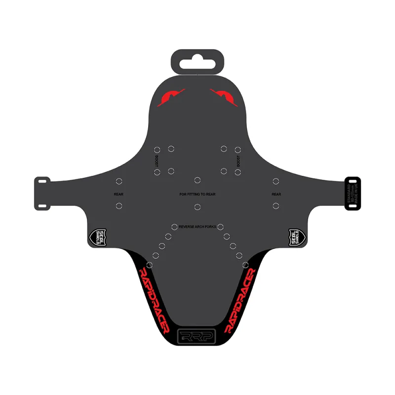 Protection de cadre vélo enduro rouge standard - Anti-eclats renforce VTT descente - RRP