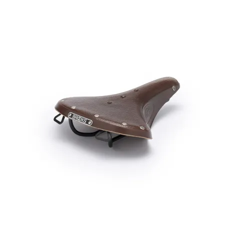 Selle vélo en cuir marron - Confort robuste tout usage - BROOKS