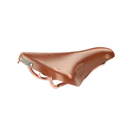 Selle vélo cuir courte édition spéciale miel - Confort premium - BROOKS