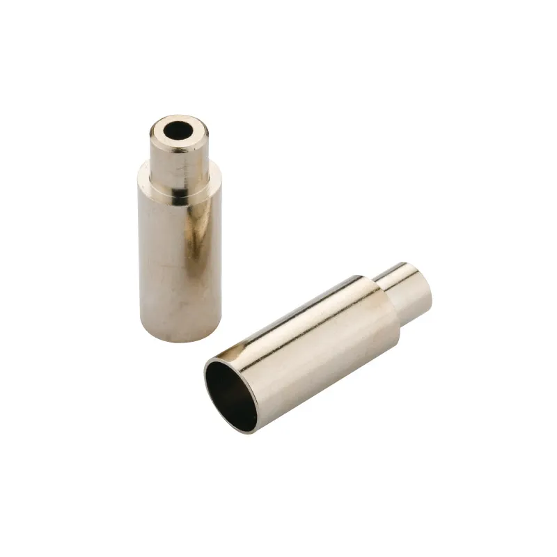 Embouts de gaine frein 5mm en laiton chromé - Lot de 100 pièces - JAGWIRE