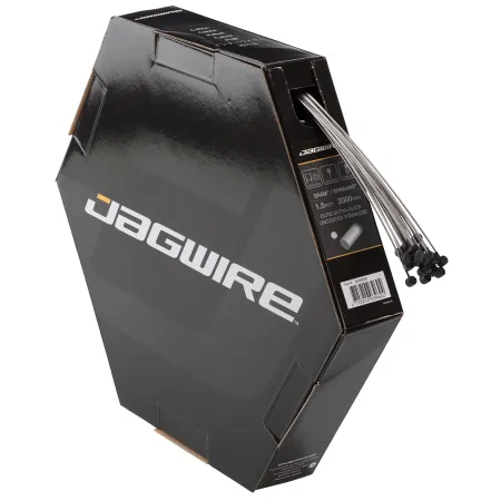 Câble de frein VTT inox ultra-glissant - Lot de 25 compatible SRAM/Shimano - JAGWIRE