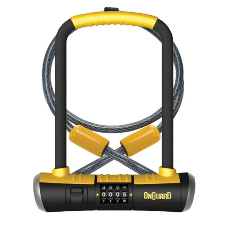 Antivol U et cable combines Bulldog vélo - Double protection anti-vol - ONGUARD