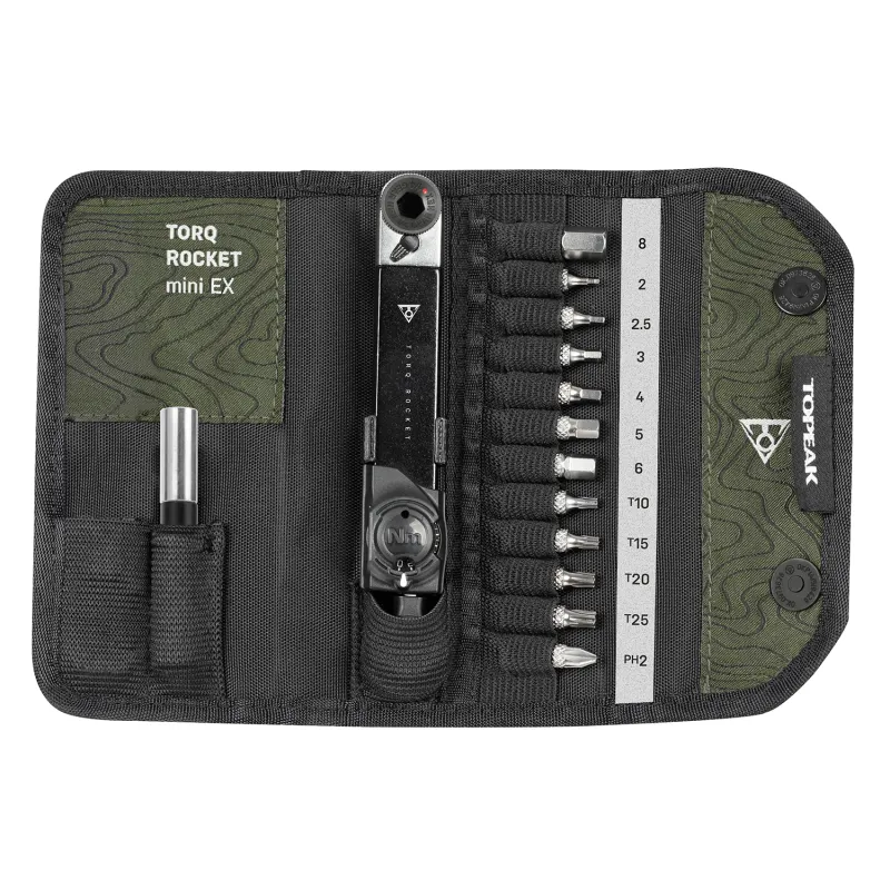 Clé dynamométrique compacte 2-10Nm - Précision de serrage pour vélo - TOPEAK