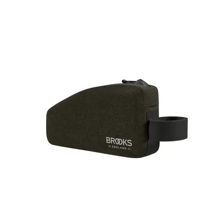 Sacoche vélo pour cadre 0,9L verte - Rangement accessible en roulant - BROOKS