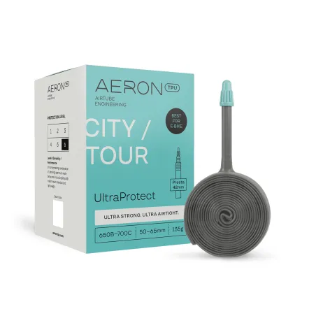 Chambre à air TPU vélo urbain et voyage - Protection renforcée anti-crevaison - AERON TPU