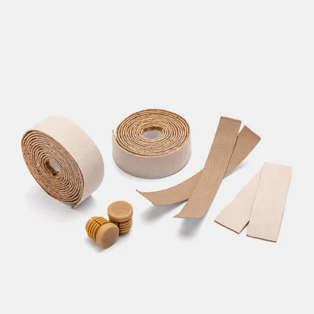 Ruban de cintre vélo coton et liège - Confort naturel et grip route - BROOKS