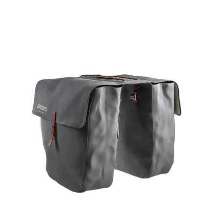 Sacoche vélo bicolore grise et miel - Style urbain pratique - BROOKS