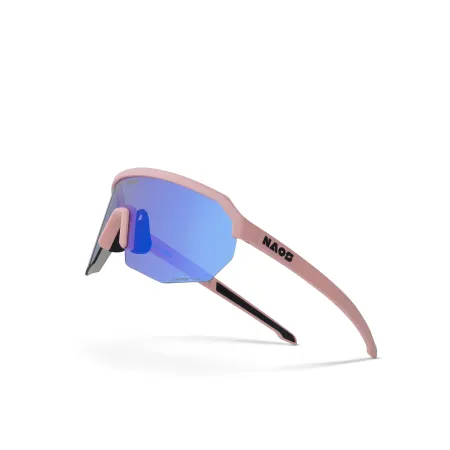 Lunettes de vélo Helbo photochromiques rose mat - Adaptation automatique luminosité - NAOS