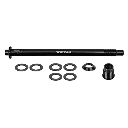 Axe traversant porte-bagage vélo - Compatible filetage SRAM UDH 1,0mm - TOPEAK