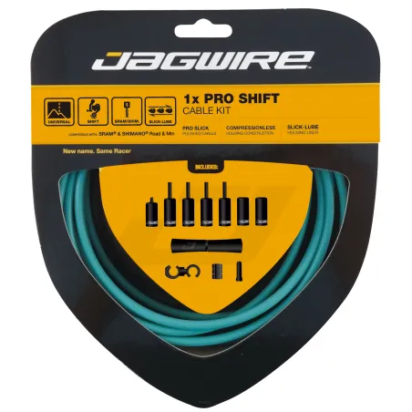 Kit de câble de dérailleur vélo mono-plateau - Passage de vitesses fluide - JAGWIRE