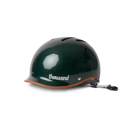 Casque vélo urbain taille L vert anglais - Protection certifiée - THOUSAND