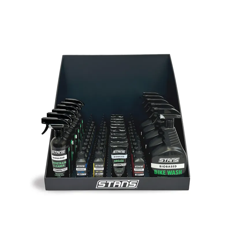 Presentoir boutique gamme biosource velo - Merchandising pratique - STANS