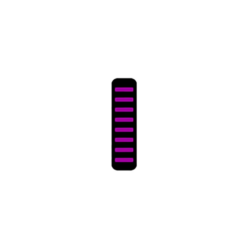 Sticker collier protection cadre arrière violet - RRP