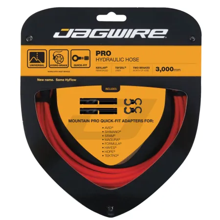 Kit durite hydraulique professionnel pour frein vélo - Montage précis - JAGWIRE