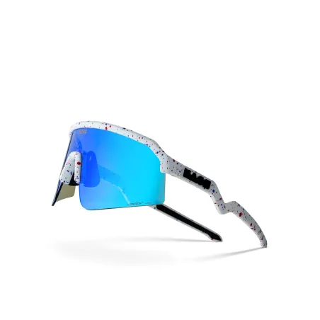 Lunettes de vélo Ziris photochromiques blanc funfetti - Adaptation automatique luminosité - NAOS