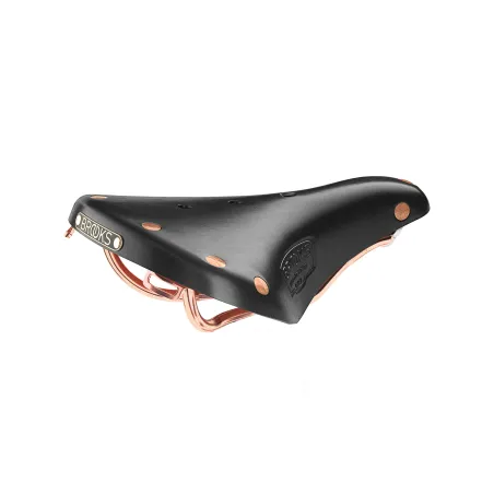 Selle vélo cuir courte édition spéciale noire - Confort premium - BROOKS